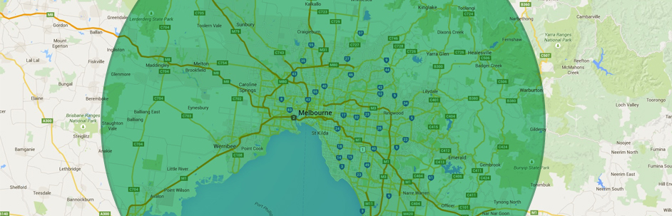 Melbourne-Map